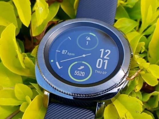 samsung gear sport always on display battery life